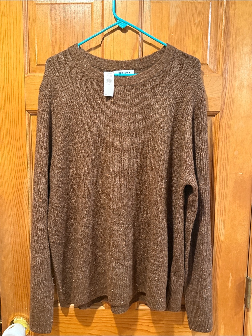 NWT Old Navy women’s crew neck rib knit sweater size XXlarge.